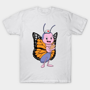 Butterfly as Nurse T-Shirt